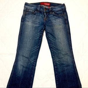 Guess Blue Jeans Womens Straight-Leg size 27